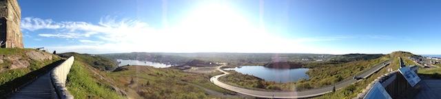Panoramic from Signal Hill, St. John's, NL