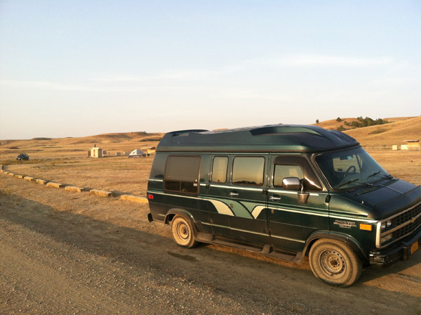 Kristin Lajeunesse from Will Travel for Vegan Food in Badlands National Park