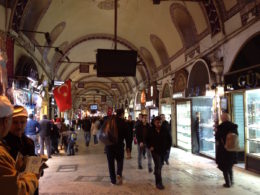 The Grand Bazaar in Istanbul, Turkey