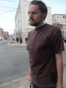 brwnfrnt Brown shirt w/ black logo
