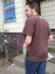 brwnside Brown shirt w/ black logo