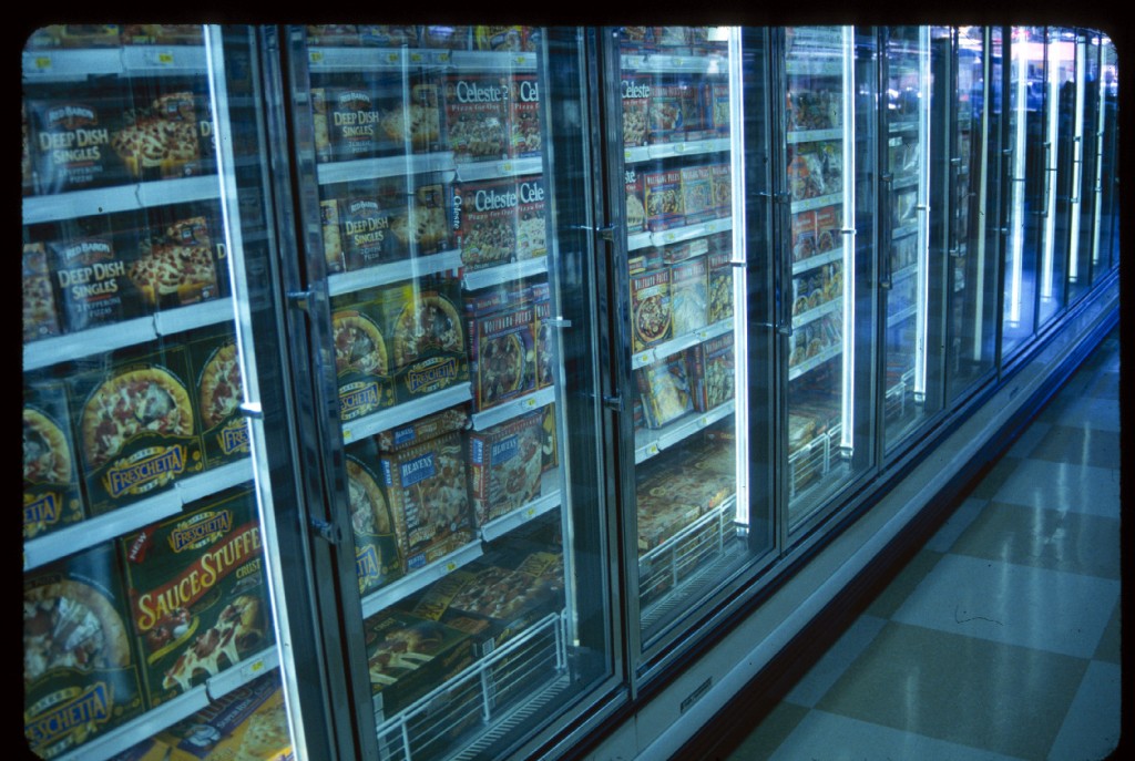 Grocery store freezers