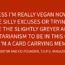 Cover for I'm Really Vegan Now